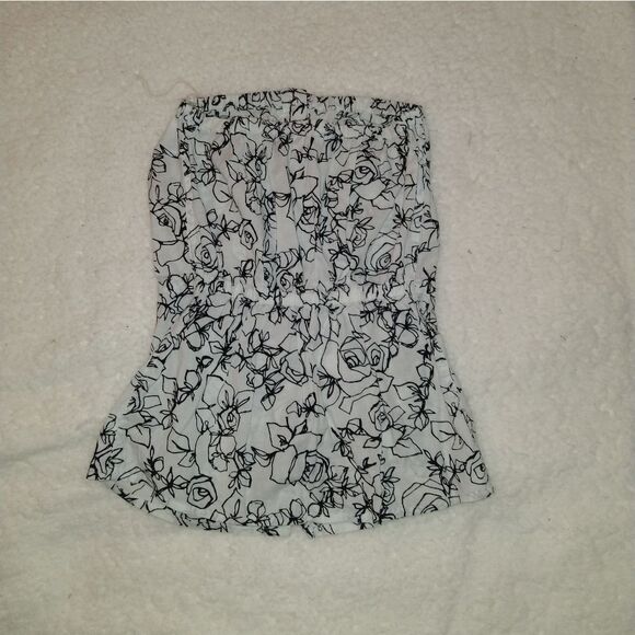 Kirra Strapless Floral Halter Top - Picture 4 of 4